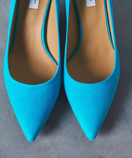 UNITED ARROWS（ユナイテッドアローズ）の「UWCS ポインテッドチャンキー パンプス（パンプス・レディース・イエロー/ブラック/ターコイズブルー/パープル/ベージュ/マスタード/その他1/ホワイト・35h/36/35/37/38/36h/37h）」の18枚目の写真