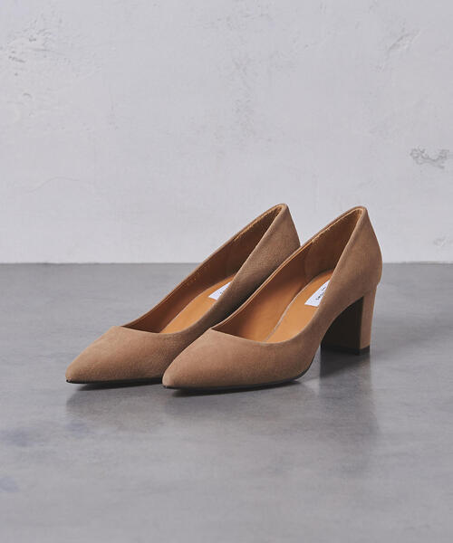 UNITED ARROWS（ユナイテッドアローズ）の「UWCS ポインテッドチャンキー パンプス（パンプス・レディース・イエロー/ブラック/ターコイズブルー/パープル/ベージュ/マスタード/その他1/ホワイト・35h/36/35/37/38/36h/37h）」の22枚目の写真