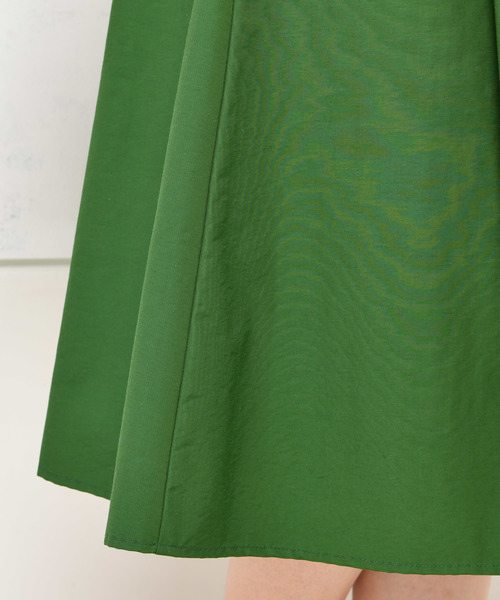 un dix cors（アンディコール）の「ランダムフレアスカート（スカート・レディース・チャコールグレー/ベージュ/グリーン・FREE）」の6枚目の写真