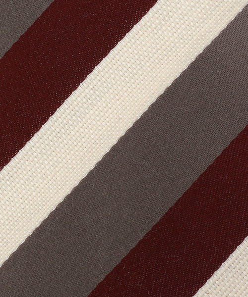 SHIPS（シップス）の「SD:  モガドール/サテン ストライプ ネクタイ（ネクタイ・メンズ・ネイビー/オリーブ/ブラウン/ワイン・3）」の6枚目の写真