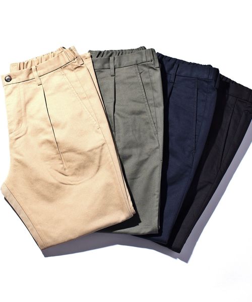 SHIPS(シップス)の「SU: クールマックス ツイルワンタックパンツ(その他パンツ・メンズ・ブラック/ベージュ/ネイビー/オリーブ・LARGE/MEDIUM/SMALL/X-LARGE)」の19枚目の写真