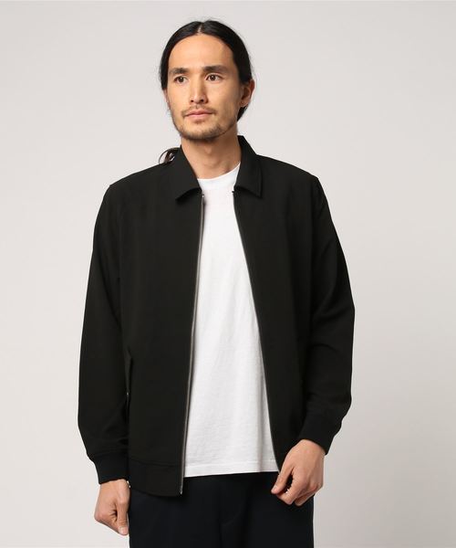 JOINT WORKS(ジョイントワークス)の「TRストレッチブルゾン(ブルゾン・メンズ・ブラック/スカイブルー・LARGE/MEDIUM)」の2枚目の写真