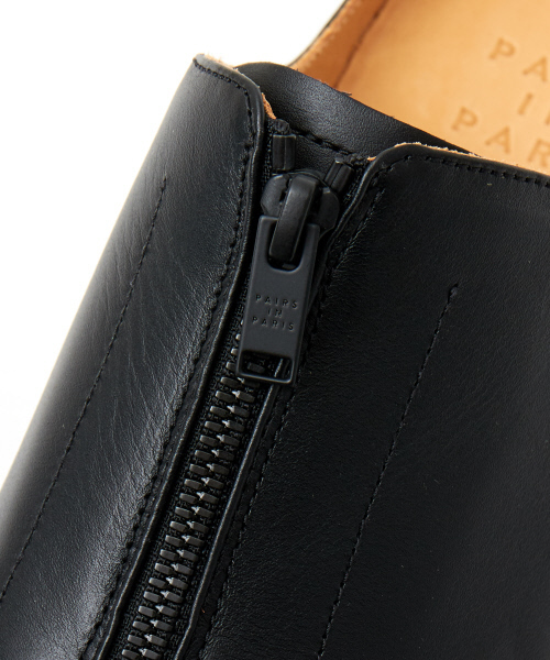 PAIRS IN PARIS（ペアーズインパリス）の「【ABAHOUSE×PAIRS IN PARIS/別注】ジップスリッポン（スニーカー・メンズ・アイボリー/ブラック・40/41/42）」の10枚目の写真