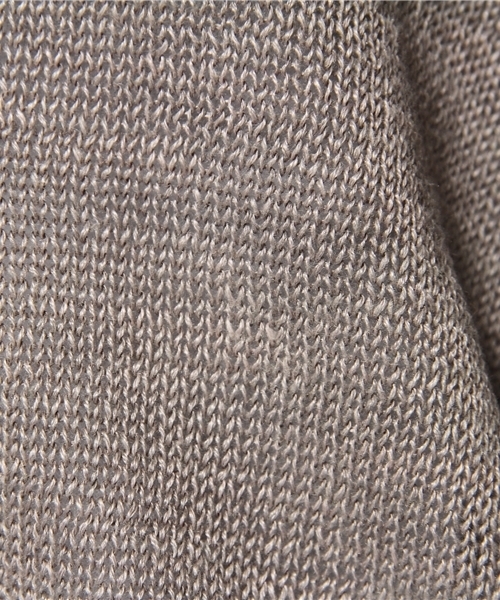 Demi-Luxe BEAMS（デミルクス ビームス）の「○LAPIS LUCE / 5G リネン クルーネック プルオーバー（ニット/セーター・レディース・シルバー/イエロー系その他・ONE SIZE）」の8枚目の写真