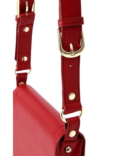 JILL STUART（ジルスチュアート）の「◆ベルトバッグ（ボディバッグ/ウエストポーチ・レディース・ブラック/レッド・ﾌﾘ-）」の5枚目の写真