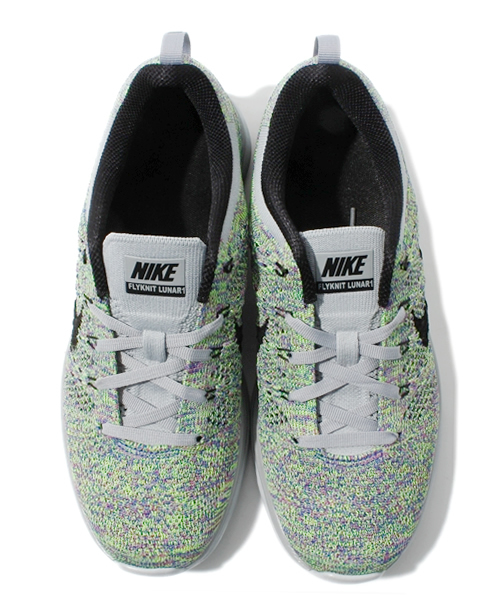 NIKE(ナイキ)の「2013夏モデル ナイキ フライニット ルナ WMNS NIKE FLYKNIT ONE+ 13SU(スニーカー・レディース・マルチ/レッド/ピンク/イエロー/オレンジ/ライトグリーン/ライトイエロー・23cm/23.5cm/24cm/24.5cm/25cm/25.5cm/26cm)」の15枚目の写真