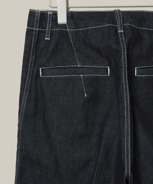 ADAM ET ROPE'（アダムエロペ）の「ワイドテーパードデニム（デニムパンツ・メンズ・ブルー/ネイビー・S/M/L）」の10枚目の写真