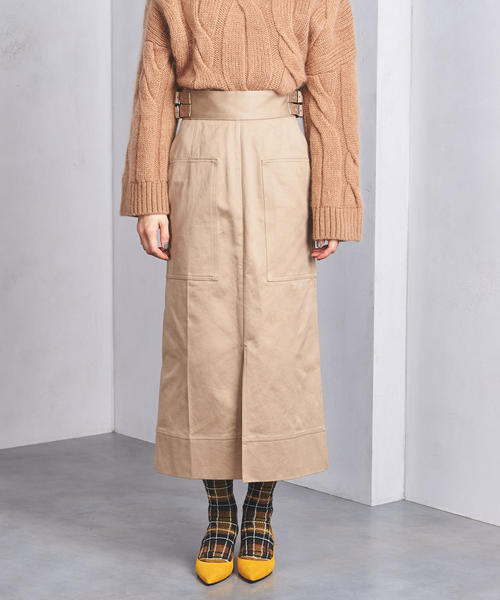 UNITED ARROWS（ユナイテッドアローズ）の「＜CINOH（チノ）＞カーゴ スカート（スカート・レディース・ベージュ・38/36）」の12枚目の写真