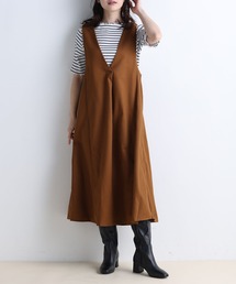 フレアーVネックジャンスカ