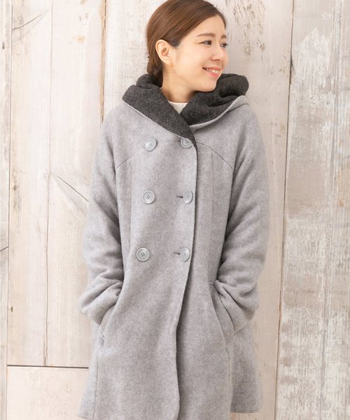 PREFERIR（プレフェリール）の「ダブルボタン フードコート