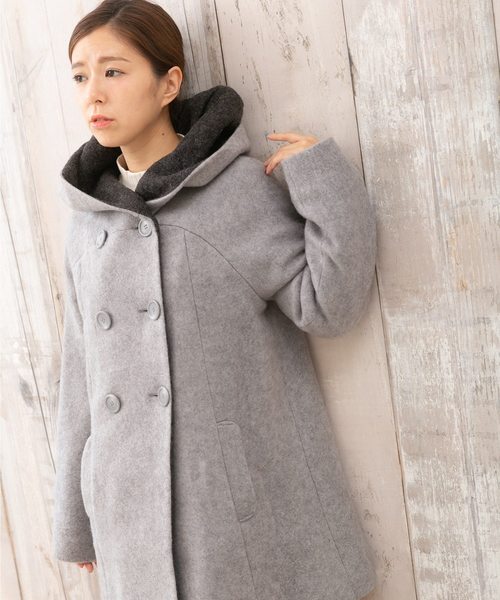 PREFERIR（プレフェリール）の「ダブルボタン フードコート