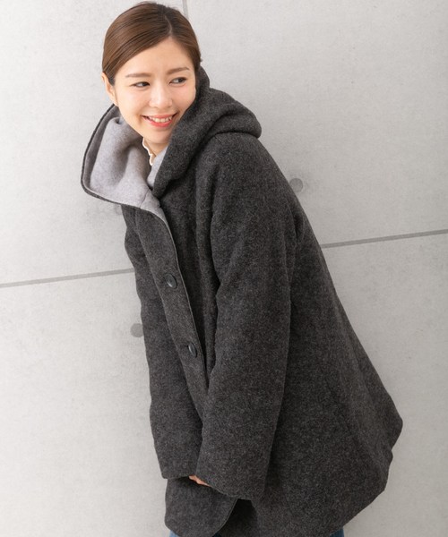 PREFERIR（プレフェリール）の「ダブルボタン フードコート