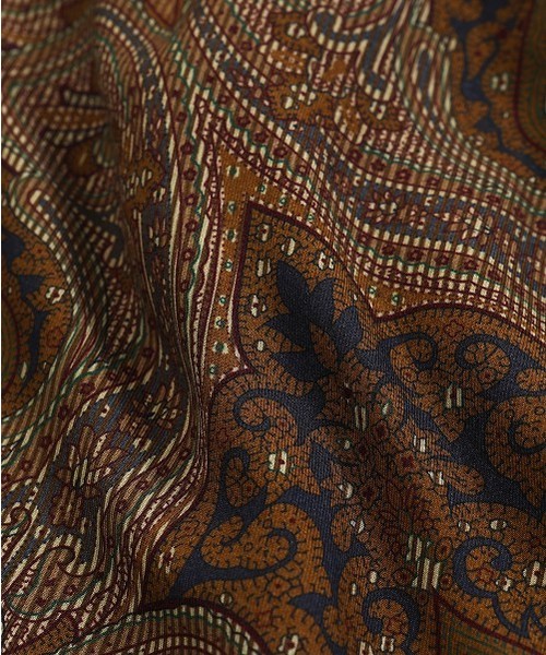 TODAYFUL（トゥデイフル）の「ペイズリーエプロンドレス（ワンピース・レディース・ブラウン・36inch/38inch）」の9枚目の写真