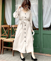 archives | 2WAYベルテッドギャザー長袖ワンピース(ワンピース)