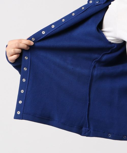 agnès b. 2way カーディガンプレッションフード付き サイズ2 agnes b