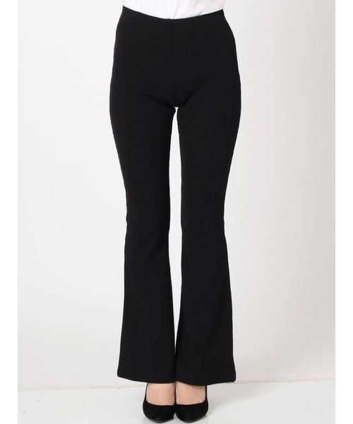 EMODA(エモダ)の「フィットフレアパンツ(その他パンツ・レディース・ブラック/キャメル・FREE)」の14枚目の写真