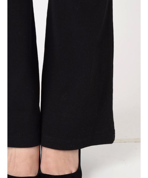 EMODA(エモダ)の「フィットフレアパンツ(その他パンツ・レディース・ブラック/キャメル・FREE)」の17枚目の写真