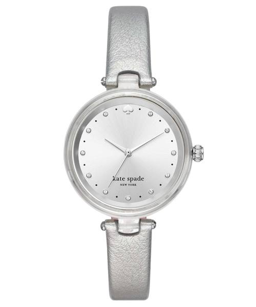 kate spade new york(ケイトスペード ニューヨーク)の「HOLLAND KSW1516(腕時計)」|シルバー