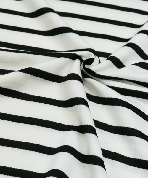 reca（レカ）の「ビッグシルエットボーダーカットソー（ワンピース・レディース・ホワイト系その他/ブラック系その他/グレー系その他・FREE）」の19枚目の写真