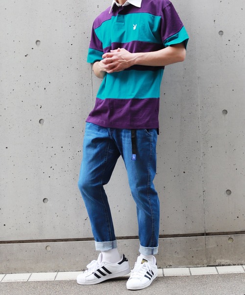 GERRY（ジェリー）の「GERRY　WEB限定 ストレッチスキニーデニムクライミングパンツ（デニムパンツ・メンズ・サックスブルー/ブルー/ネイビー/カーキ/ベージュ/ブラック/ブルー系その他/ブラック系その他・LL/S/L/M）」の17枚目の写真