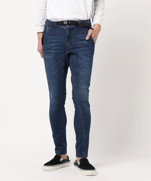 GERRY（ジェリー）の「GERRY　WEB限定 ストレッチスキニーデニムクライミングパンツ（デニムパンツ・メンズ・サックスブルー/ブルー/ネイビー/カーキ/ベージュ/ブラック/ブルー系その他/ブラック系その他・LL/S/L/M）」の20枚目の写真