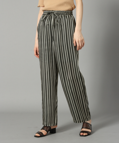 LOWRYS FARM（ローリーズファーム）の「ガラサテンパンツ　837127（その他パンツ・レディース・アイボリー/ブラック系その他/ブラウン/その他/ストライプ/ブラウン系その他・FREE）」の21枚目の写真