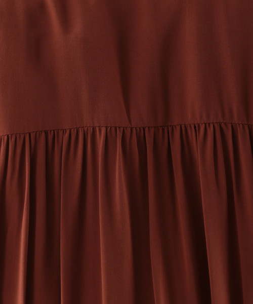 PAGEBOY（ページボーイ）の「イージーケアカイキンシャツワンピース（ワンピース・レディース・ブラック/グレイッシュベージュ/レンガ/ベージュ/ブラウン・FREE）」の21枚目の写真