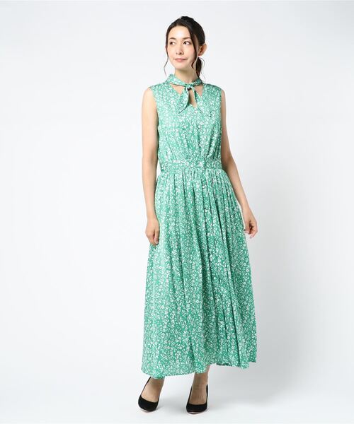 正規代理店経由 セール 小花プリント前後2wayリゾートマキシワンピース ワンピース Soffitto ソフィット のファッション通販 在庫処分送料無料 Omasports Com