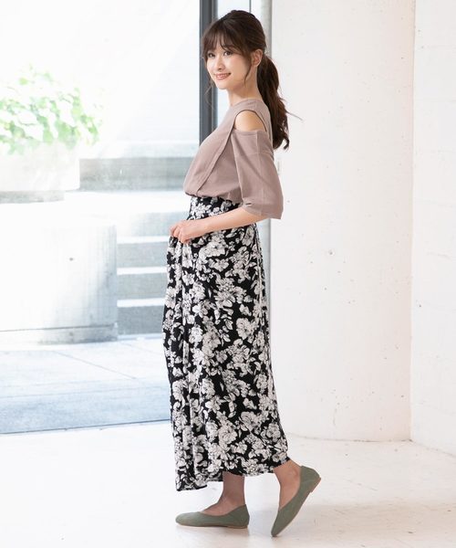 KOBE LETTUCE(コウベレタス)の「スクエアトゥバブーシュ(その他シューズ・レディース・ブラック/ゴールド/ライトカーキ/アイボリー・LL/S/M/L)」の7枚目の写真