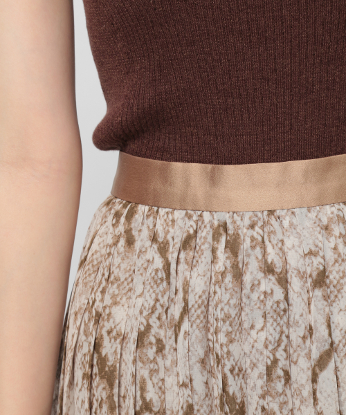 PAGEBOY（ページボーイ）の「アニマルプリーツフレアスカート（スカート・レディース・グレー系その他/ブラウン系その他/レオパード・FREE）」の22枚目の写真