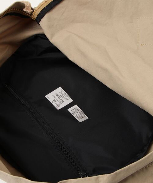 RNA-N（アールエヌエーエヌ）の「E4611 チノデイバッグ（バックパック/リュック・レディース・ベージュ/スミクロ/ブラック・FREE）」の8枚目の写真