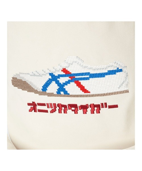 Onitsuka Tiger(オニツカタイガー)の「MEXICO TOTE / メキシコ トート(ショルダーバッグ・レディース・ブラック/ホワイト・ONE SIZE)」の10枚目の写真