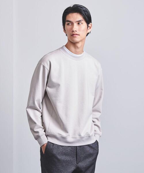UNITED ARROWS（ユナイテッドアローズ）の「<UNITED ARROWS> スペイン ピマ コットン クルーネック◆（Tシャツ/カットソー・メンズ・ピンク/ライム/ダークグレー/ホワイト/ライトグレー/ブラック・L/XL/S/M）」の4枚目の写真