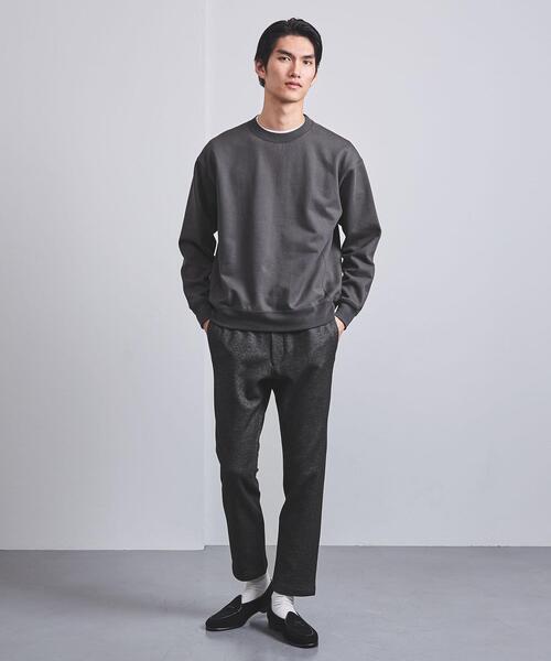 UNITED ARROWS（ユナイテッドアローズ）の「<UNITED ARROWS> スペイン ピマ コットン クルーネック◆（Tシャツ/カットソー・メンズ・ピンク/ライム/ダークグレー/ホワイト/ライトグレー/ブラック・L/XL/S/M）」の9枚目の写真