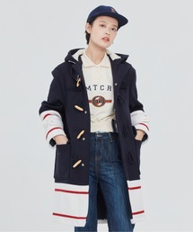 ROMANTIC CROWN�i���}���e�B�b�N�N���E���j�́u�wROMANTIC CROWN�xSIGNATURE DUFFEL COAT / ���}���e�B�b�N�N���E�� �V�O�l�`���[ �؂�ւ� �_�b�t�� �R�[�g�i�_�b�t���R�[�g�j�v