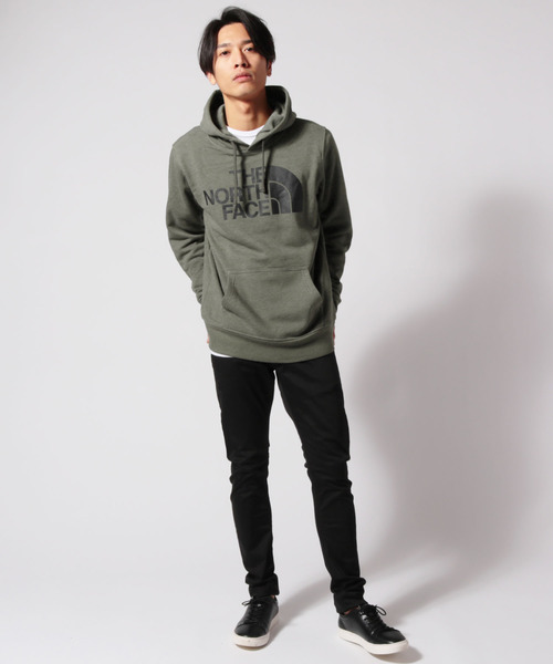 THE NORTH FACE（ザノースフェイス）の「THE NORTH FACE　Half Dome Pullover Hoodie　ロゴプリント プルオーバー パーカー（パーカー・メンズ・ベージュ/ブラック/グリーン/ブルー/オリーブ/イエロー/レッド/グレー・S/M/L/XL）」の11枚目の写真