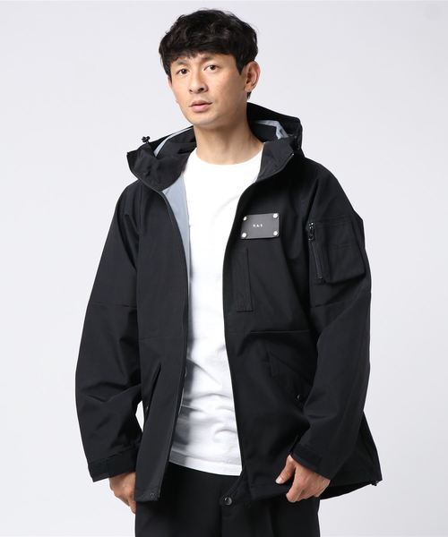 FAT ナイロンジャケット JUMBO 黒 FAT（エフエイティー）の「EXOCET