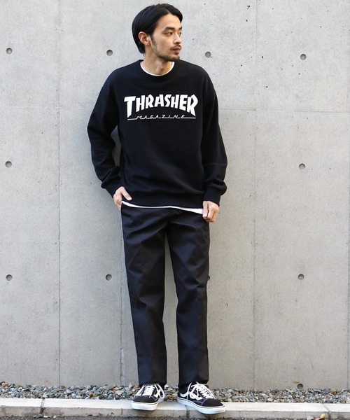 Dickies(ディッキーズ)の「Dickies/ディッキーズ US874 ワイドチノパンツ(チノパンツ・メンズ・ブラック/ダークネイビー/オリーブ/ベージュ/ブルー/アーミー/チョコ/ブラウン/グリーン・28inch/30inch/32inch/34inch/36inch/30 inch)」の14枚目の写真