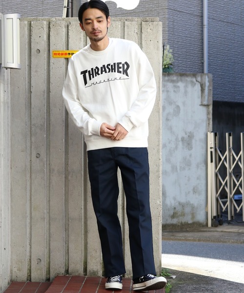 Dickies(ディッキーズ)の「Dickies/ディッキーズ US874 ワイドチノパンツ(チノパンツ・メンズ・ブラック/ダークネイビー/オリーブ/ベージュ/ブルー/アーミー/チョコ/ブラウン/グリーン・28inch/30inch/32inch/34inch/36inch/30 inch)」の22枚目の写真