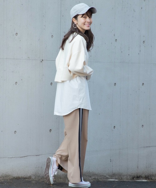 La SRIC(ラスリック)の「La SRIC/セットアッププルオーバー(Tシャツ/カットソー・レディース・アイボリー/ブラック・38)」の10枚目の写真