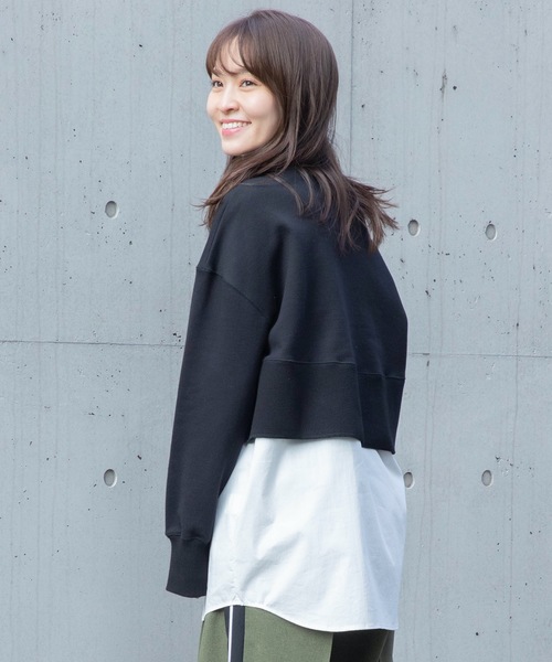 La SRIC(ラスリック)の「La SRIC/セットアッププルオーバー(Tシャツ/カットソー・レディース・アイボリー/ブラック・38)」の14枚目の写真