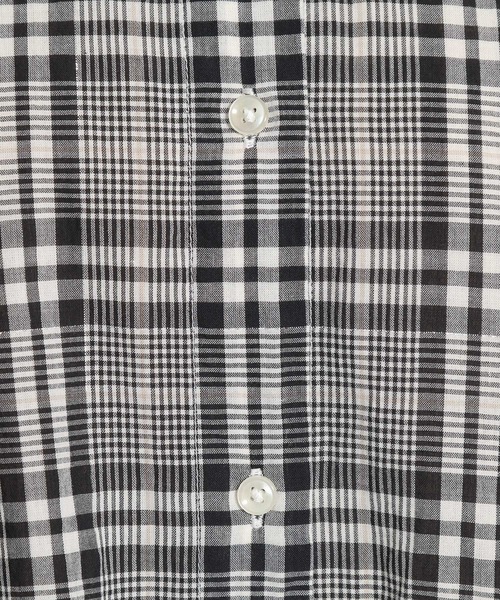 niko and...（ニコアンド）の「TONEラメチェックスタンドロングシャツ（シャツ/ブラウス・レディース・ブラック/ベージュ/グレー/チャコール・MEDIUM/LARGE）」の20枚目の写真