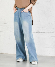 ルーズフィットワイドデニム