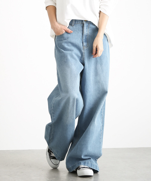 Week Day ワイドデニム キャナルジーン CANAL JEAN YAーYA(ヤヤ