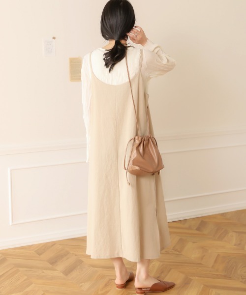 Bab(バブ)の「シフォンシアートップス/シースルーシャツブラウス/メロウ/ロングスリーブ(シャツ/ブラウス・レディース・アイボリー/ミント/ラベンダー・38)」の7枚目の写真