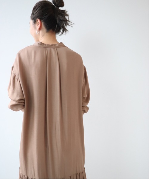 plage（プラージュ）の「Cu/Ryギャザーワンピース◇（ワンピース  