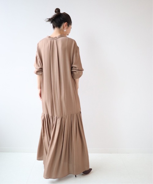 plage（プラージュ）の「Cu/Ryギャザーワンピース◇（ワンピース  