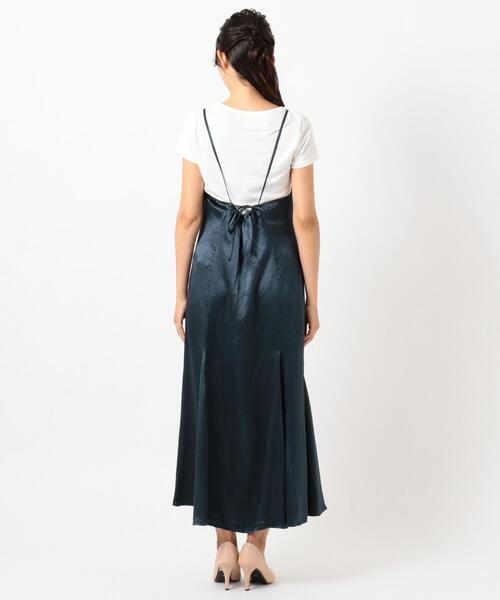 TOCCA(トッカ)の「【TOCCA LAVENDER】Lace Satin Cami Dress ドレス(ワンピース・レディース・ダークブラウン系/ダークグリーン系・F)」の10枚目の写真