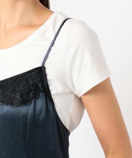 TOCCA(トッカ)の「【TOCCA LAVENDER】Lace Satin Cami Dress ドレス(ワンピース・レディース・ダークブラウン系/ダークグリーン系・F)」の12枚目の写真