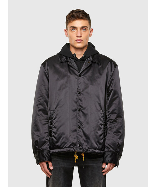 メンズ コーチ ジャケット ロゴ ナイロン ブルゾン Diesel ディーゼル のファッション通販 Zozotown